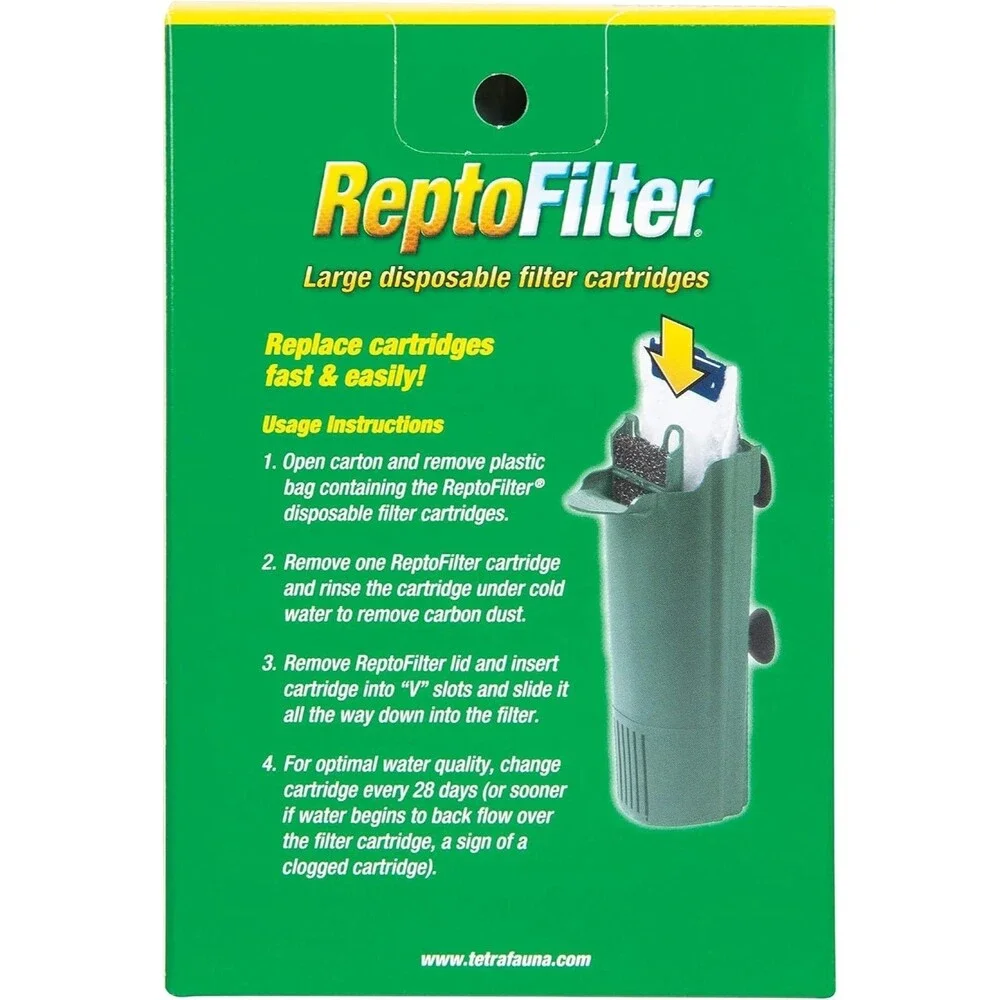 Kucbraly Aquarium Tetra Replacement Repto Disposal Filter Cartridge Terrarium 10